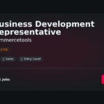 “Business Development Representative at Commercetools: Driving Growth Through Data-Driven Strategies” | Facts & Career Tips