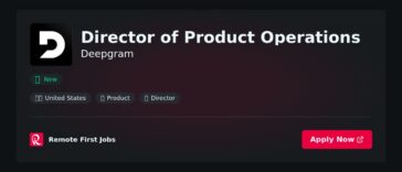 “Data-Driven Insights: The Role of Director of Product Operations at Deepgram” | Facts & Career Tips