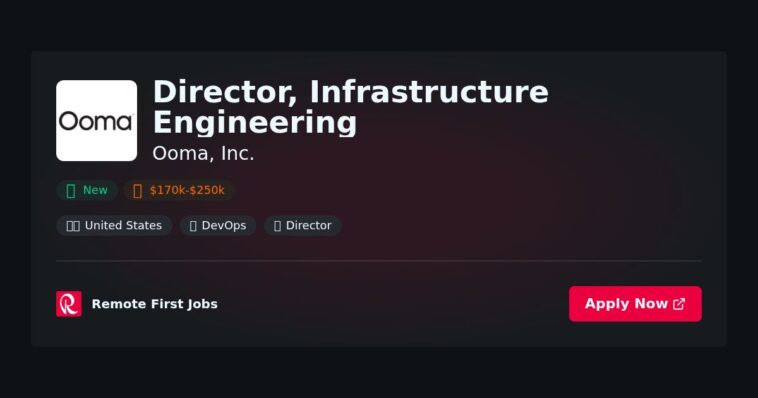 “Director of Infrastructure Engineering at Ooma, Inc.: Driving Innovation in Cloud Communication and Network Solutions” | Facts & Career Tips