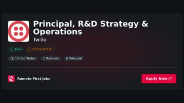 “Driving Innovation: Principal R&D Strategy & Operations at Twilio” | Facts & Career Tips