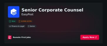 “Expert Insights: The Role of Senior Corporate Counsel at EasyPost in Legal Strategy and Compliance” | Facts & Career Tips