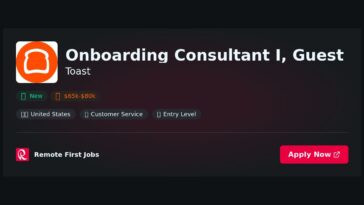 “Expert Onboarding Consultant I: Proven Strategies for Enhancing Guest Experience at Toast” | Facts & Career Tips