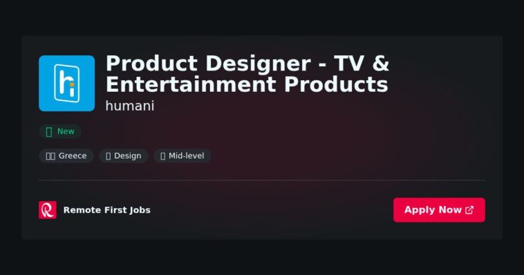“Expert Product Designer for TV & Entertainment | Humani Innovations” | Facts & Career Tips
