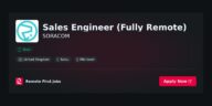 “Join SORACOM as a Fully Remote Sales Engineer: Drive IoT Innovation and Customer Success” | Facts & Career Tips