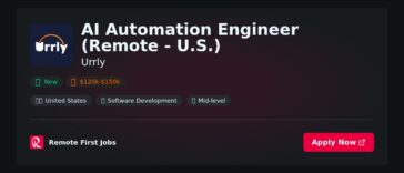 “Join Urrly as a Remote AI Automation Engineer: Innovate and Transform from Anywhere in the U.S.” | Facts & Career Tips