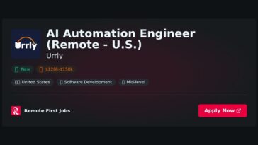 “Join Urrly as a Remote AI Automation Engineer: Innovate and Transform from Anywhere in the U.S.” | Facts & Career Tips