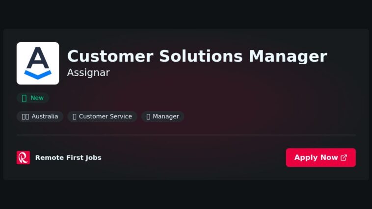 “Optimize Your Operations: Insights from a Customer Solutions Manager at Assignar” | Facts & Career Tips