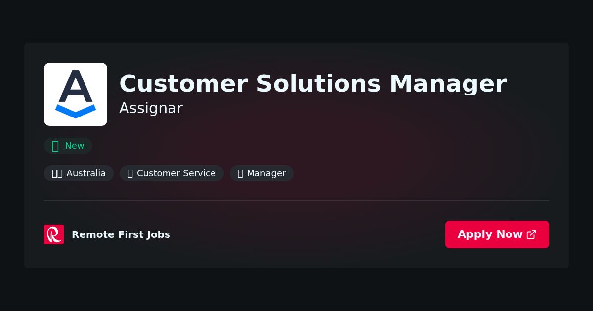 “Optimize Your Operations: Insights from a Customer Solutions Manager at Assignar” | Facts & Career Tips