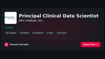 “Principal Clinical Data Scientist at PFM Medical, Inc.: Advancing Evidence-Based Solutions in Healthcare” | Facts & Career Tips
