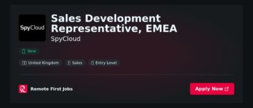 “Sales Development Representative EMEA at SpyCloud: Driving Growth with Data-Driven Strategies” | Facts & Career Tips