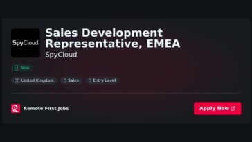“Sales Development Representative EMEA at SpyCloud: Driving Growth with Data-Driven Strategies” | Facts & Career Tips