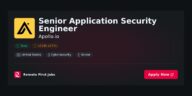 “Senior Application Security Engineer at Apollo.io: Expertise in Safeguarding Digital Infrastructure with Proven Strategies” | Facts & Career Tips