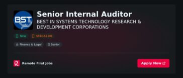 “Senior Internal Auditor at BEST IN SYSTEMS TECHNOLOGY RESEARCH & DEVELOPMENT: Driving Compliance and Efficiency” | Facts & Career Tips