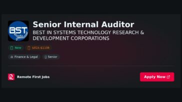 “Senior Internal Auditor at BEST IN SYSTEMS TECHNOLOGY RESEARCH & DEVELOPMENT: Driving Compliance and Efficiency” | Facts & Career Tips