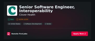 “Senior Software Engineer in Interoperability at Clover Health: Driving Data Integration and Innovation in Healthcare Technology” | Facts & Career Tips