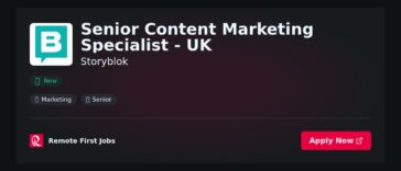 “Unlocking Success: The Role of a Senior Content Marketing Specialist at Storyblok UK” | Facts & Career Tips
